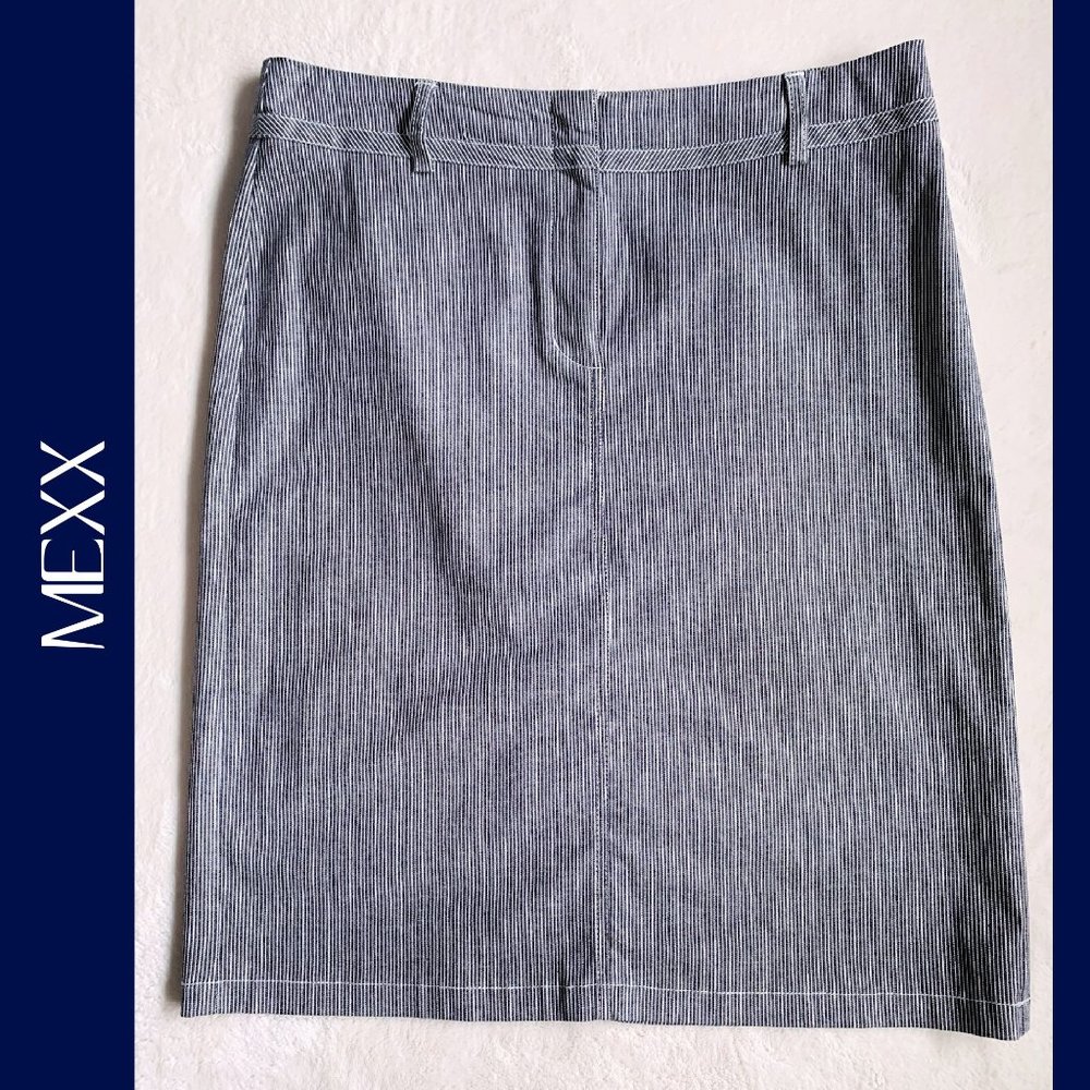 💥2/$30 MEXX Pinstripe Skirt sz10/40